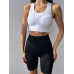 Спортивні велосипедки жіночі Push Up безшовні пуш ап базові чорні короткі Спортивні велосипедки жіночі Push Up безшовні пуш ап базові чорні короткі