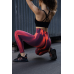 Спортивні лосини з 3D Push up Diana червоні бордові