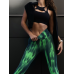 Спортивні лосини з 3D Push up Diana зелені