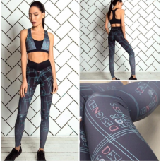 Спортивні легінси Gradient Grey