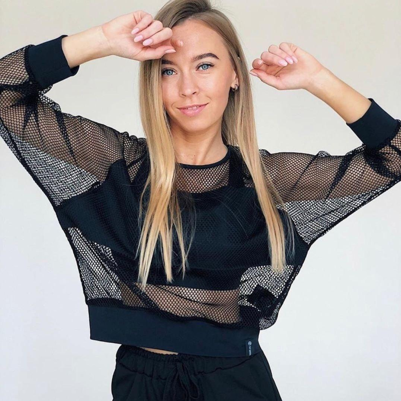 L/XL Спортивна сітка — худі Basic Mesh