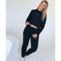 S Жіночі штани джогери спортивні Signature Black S Жіночі штани джогери спортивні Signature Black