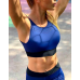 Спортивний Топ PIXELATION NAVY M