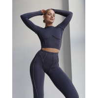 Комплект Лосини Рашгард із зовнішніми швами графіт Комплект Лосини Рашгард із зовнішніми швами графіт