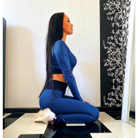 Спортивний Топ лонгслів 3D Denim M\L