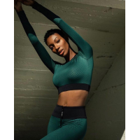 Спортивний Топ лонгслів 3D Savana M\L