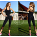 Спортивна майка BLACK NET LONG S