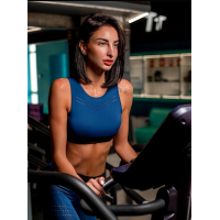 Спортивний Топ PIXELATION NAVY M