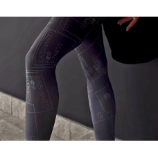 Спортивні легінси Gradient Grey S